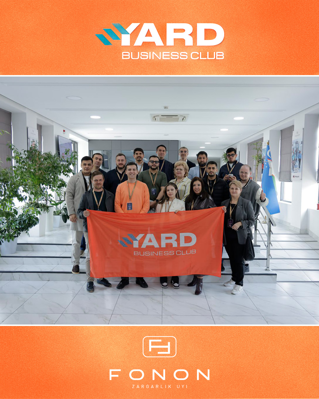 YARD Business Club a’zolari Fonon zargarlik uyiga tashrif buyurishdi