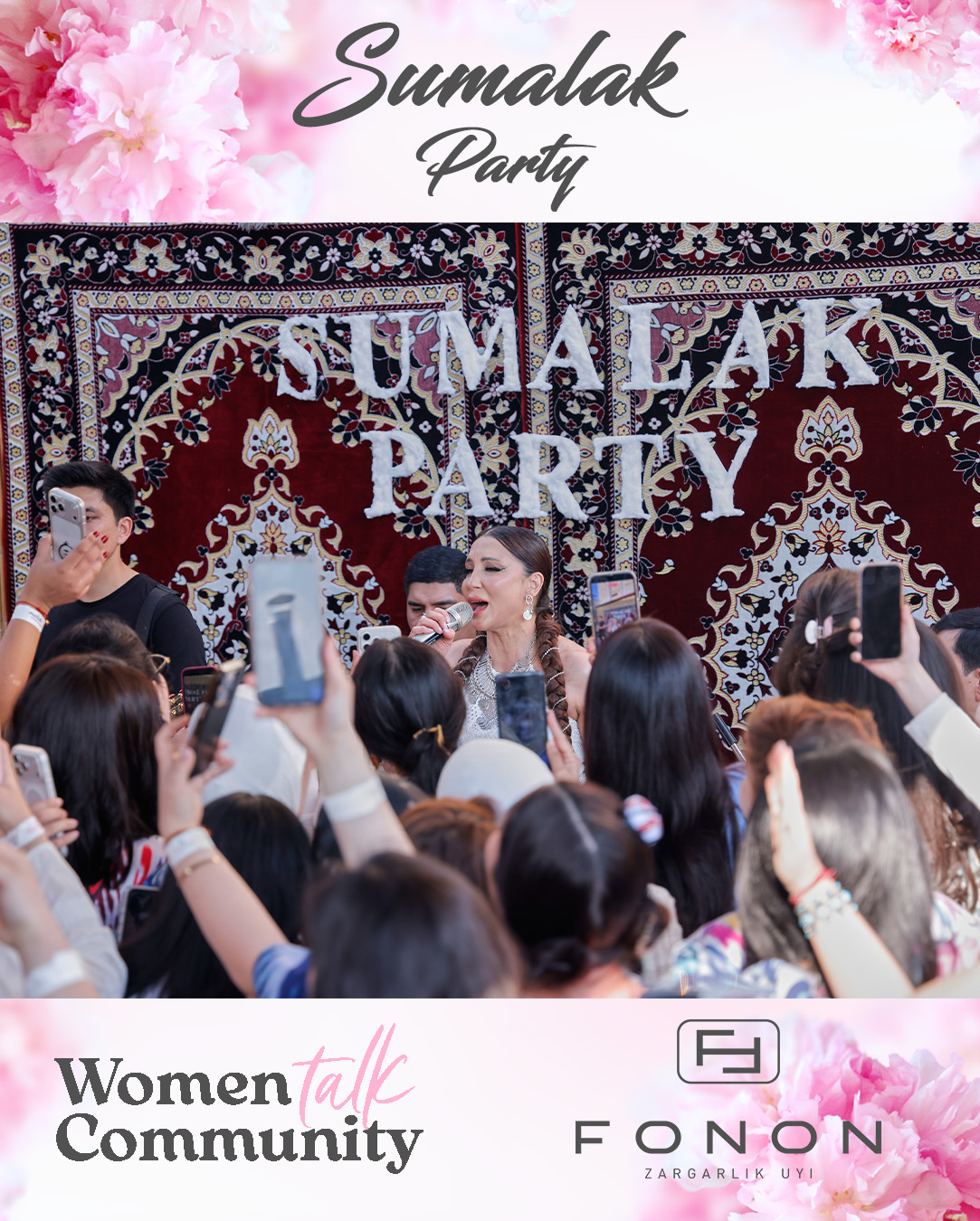 FONON bosh hamkor sifatida Sumalak Party 2026 tadbirida ishtirok etdi. Tadbir Women Talk — ayollar hamjamiyati tomonidan tashkil etildi. image 7