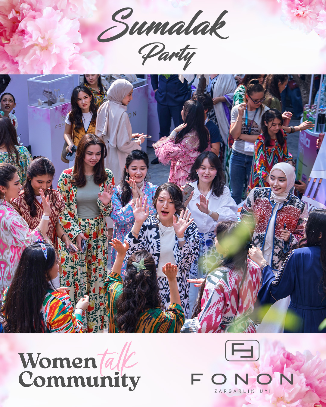FONON bosh hamkor sifatida Sumalak Party 2026 tadbirida ishtirok etdi. Tadbir Women Talk — ayollar hamjamiyati tomonidan tashkil etildi. image 4