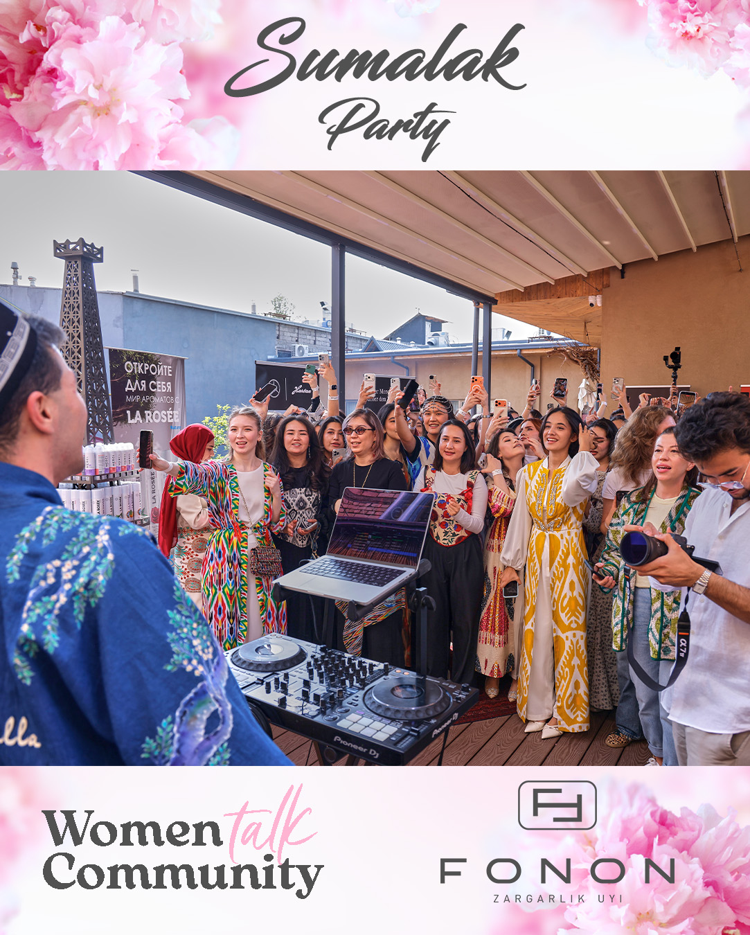 FONON bosh hamkor sifatida Sumalak Party 2026 tadbirida ishtirok etdi. Tadbir Women Talk — ayollar hamjamiyati tomonidan tashkil etildi. image 6