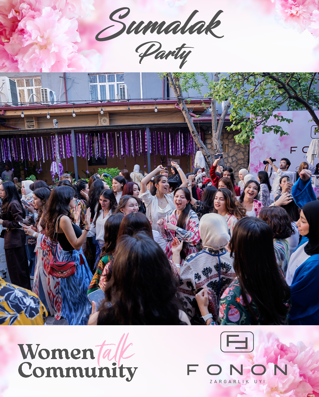 FONON bosh hamkor sifatida Sumalak Party 2026 tadbirida ishtirok etdi. Tadbir Women Talk — ayollar hamjamiyati tomonidan tashkil etildi. image 8
